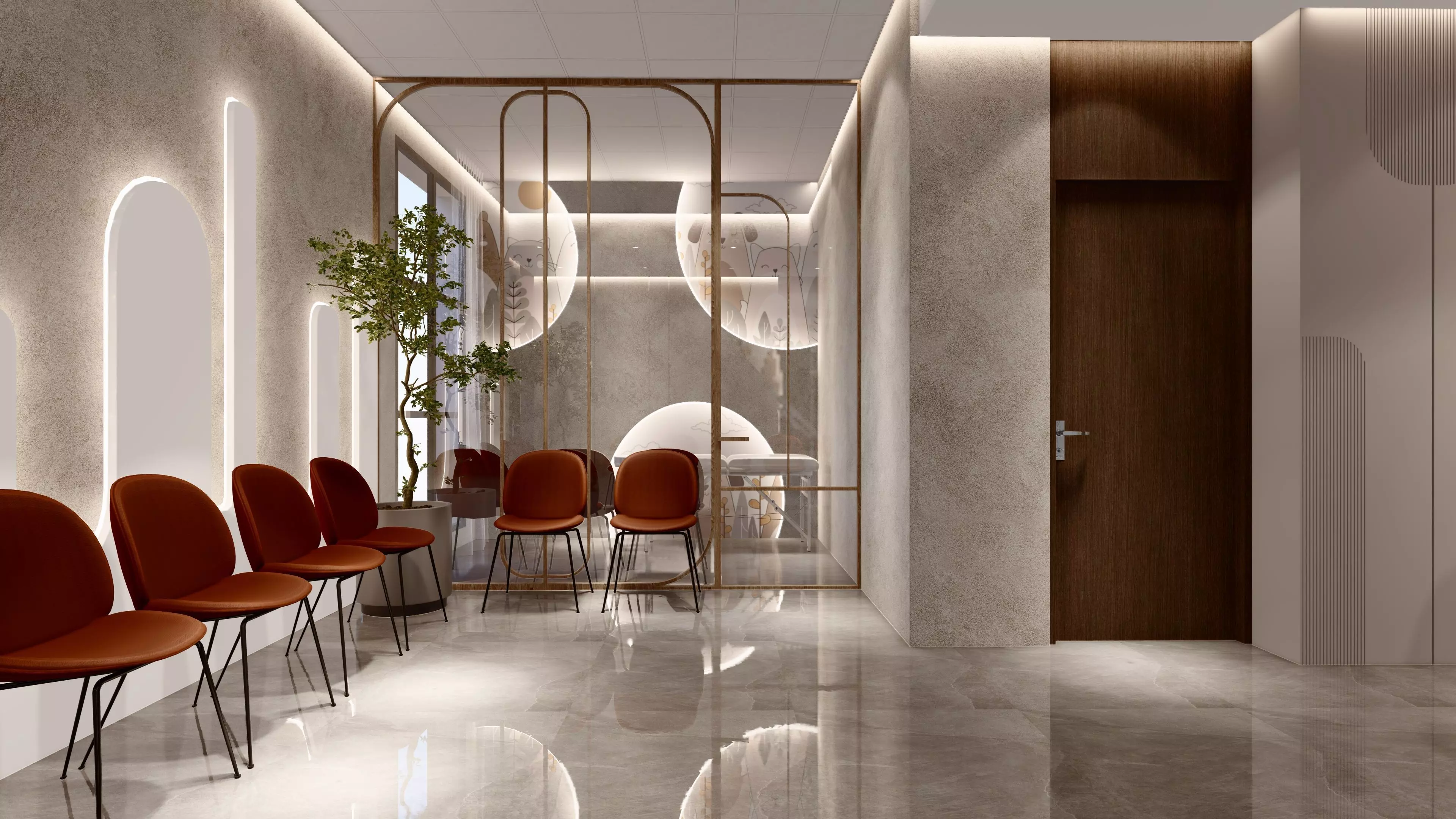 Pediatrician Office  Sketch up File 3D model_4