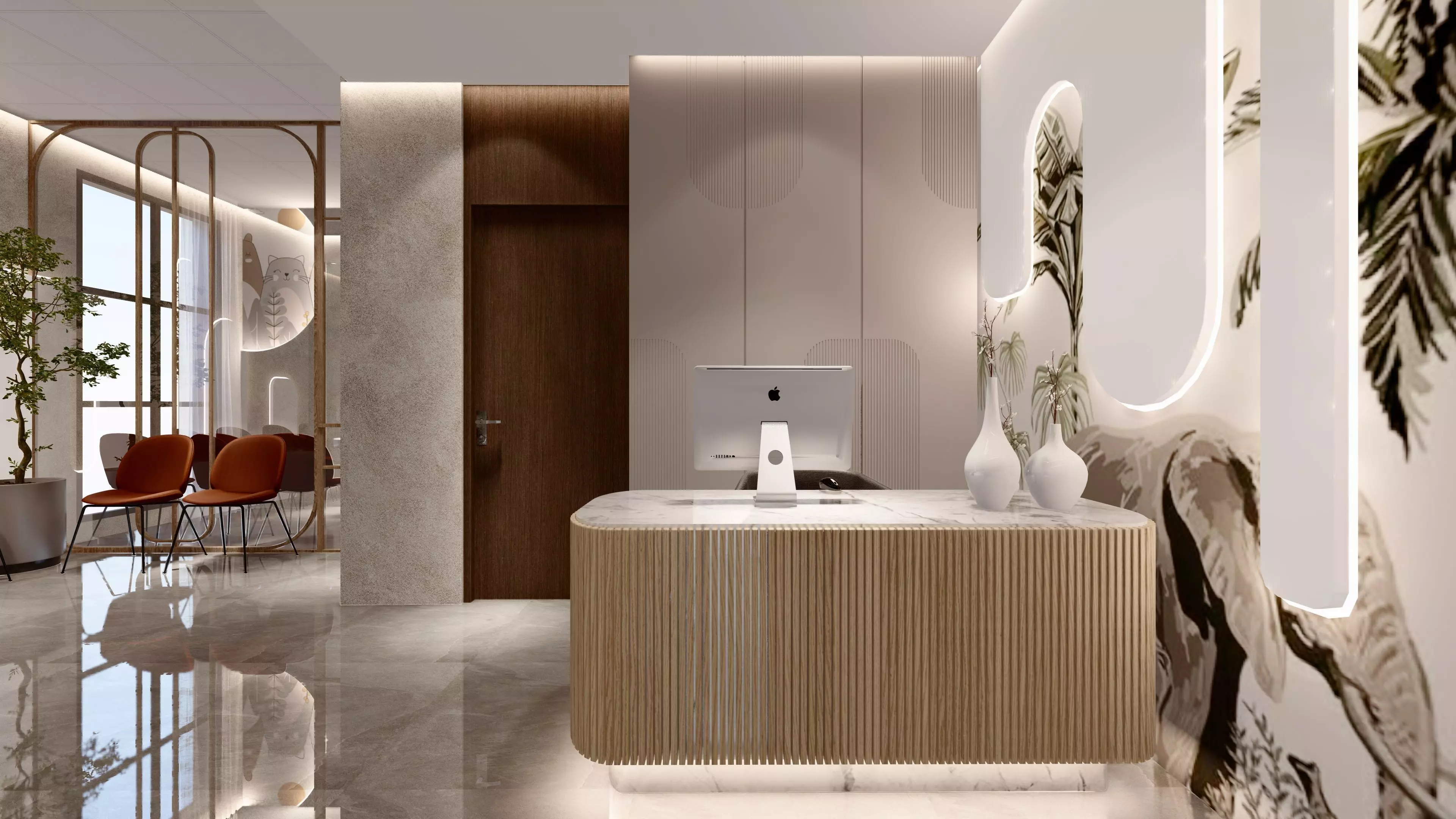 Pediatrician Office  Sketch up File 3D model_1