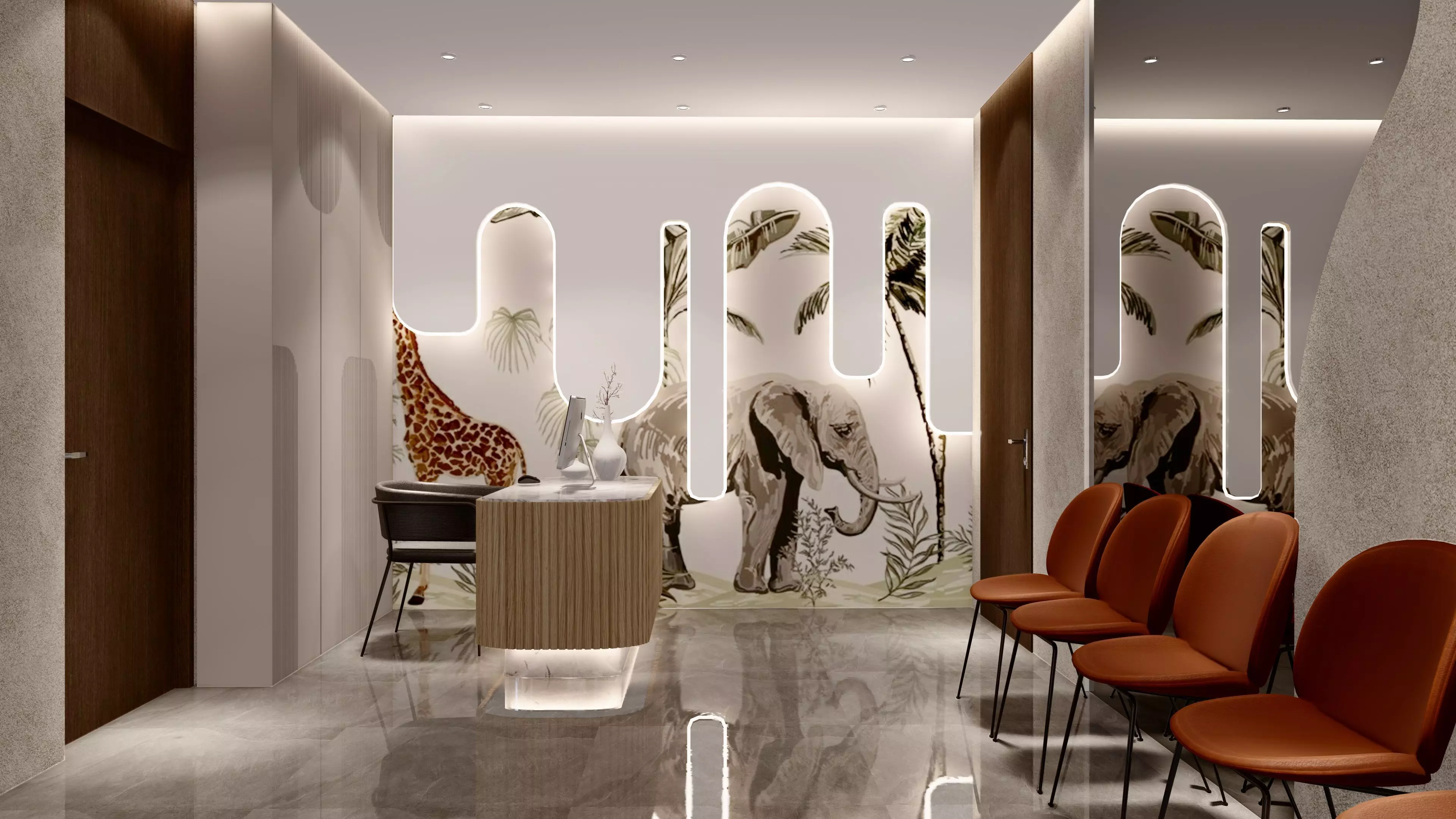 Pediatrician Office  Sketch up File 3D model_0