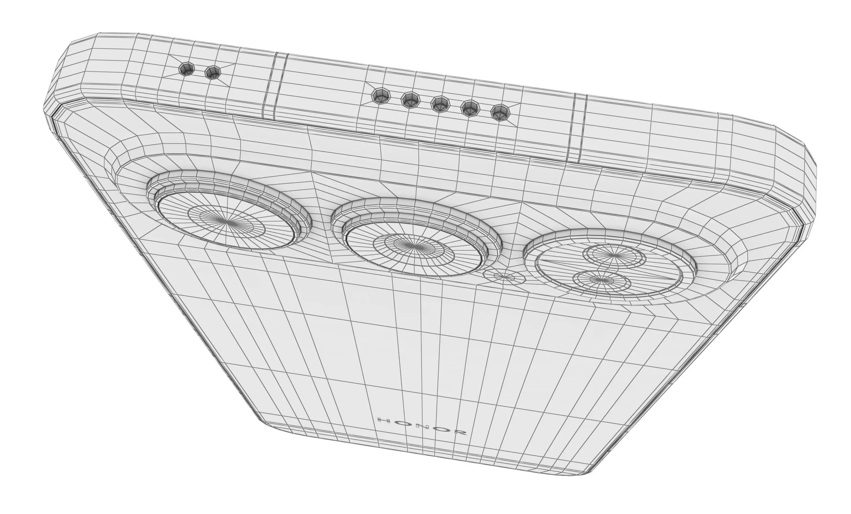 Honor 500 Pro All Colors 3D model_17