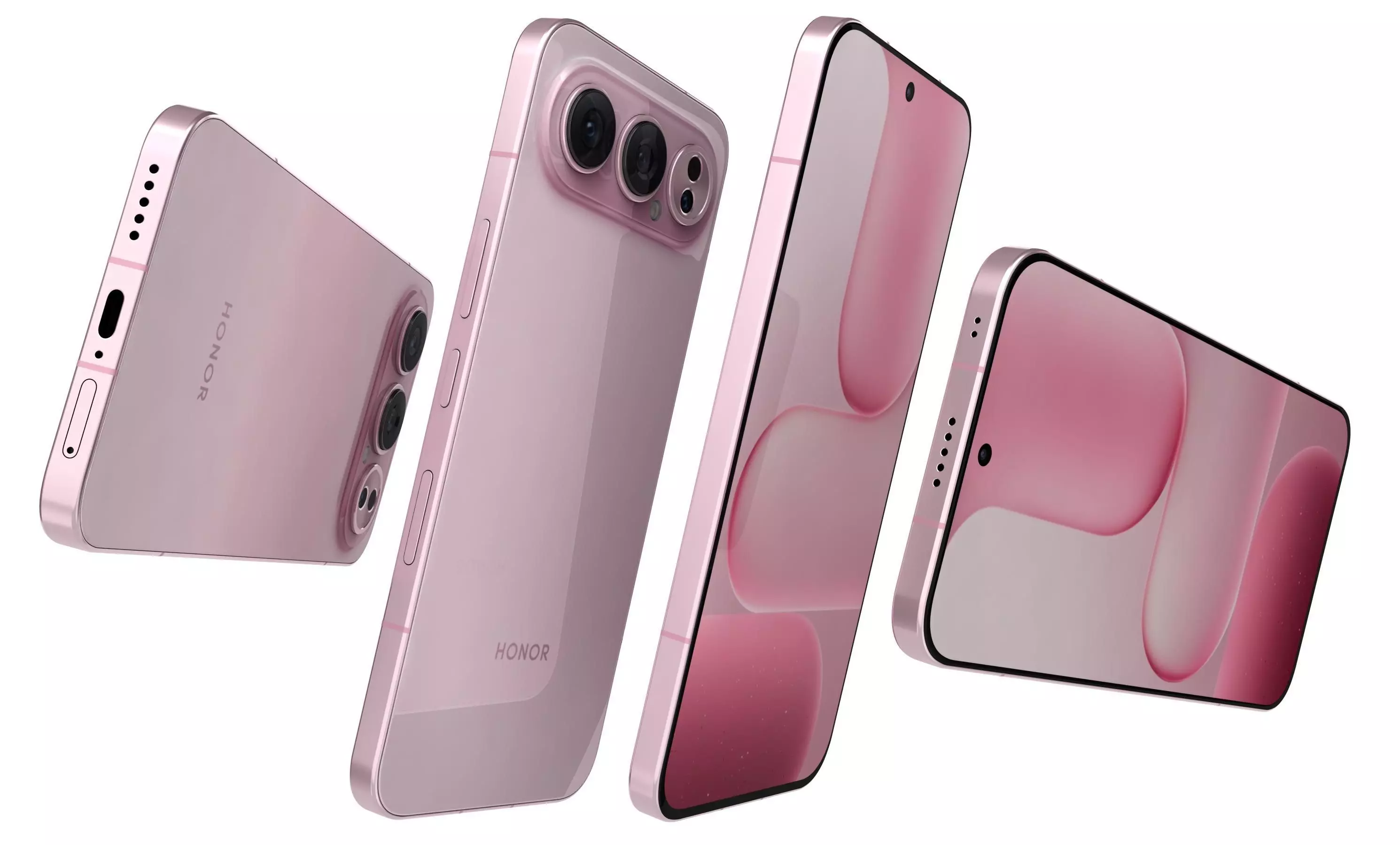 Honor 500 Pro All Colors 3D model_6