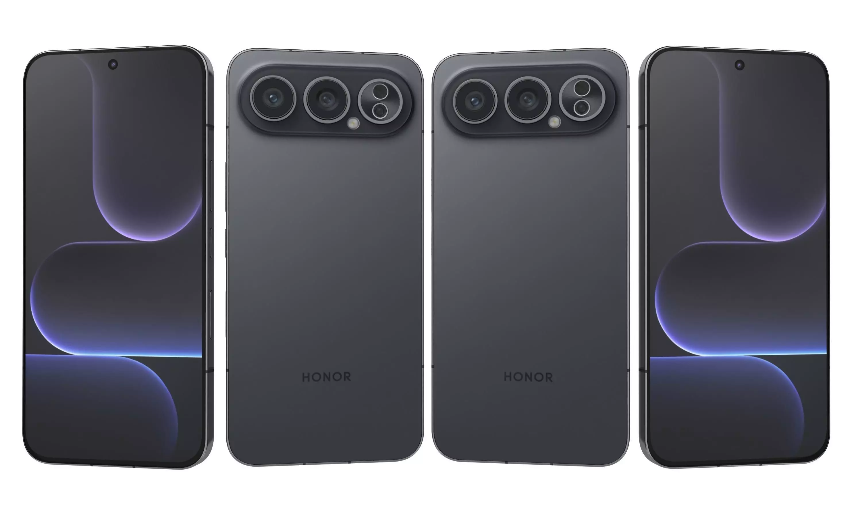 Honor 500 Pro All Colors 3D model_30