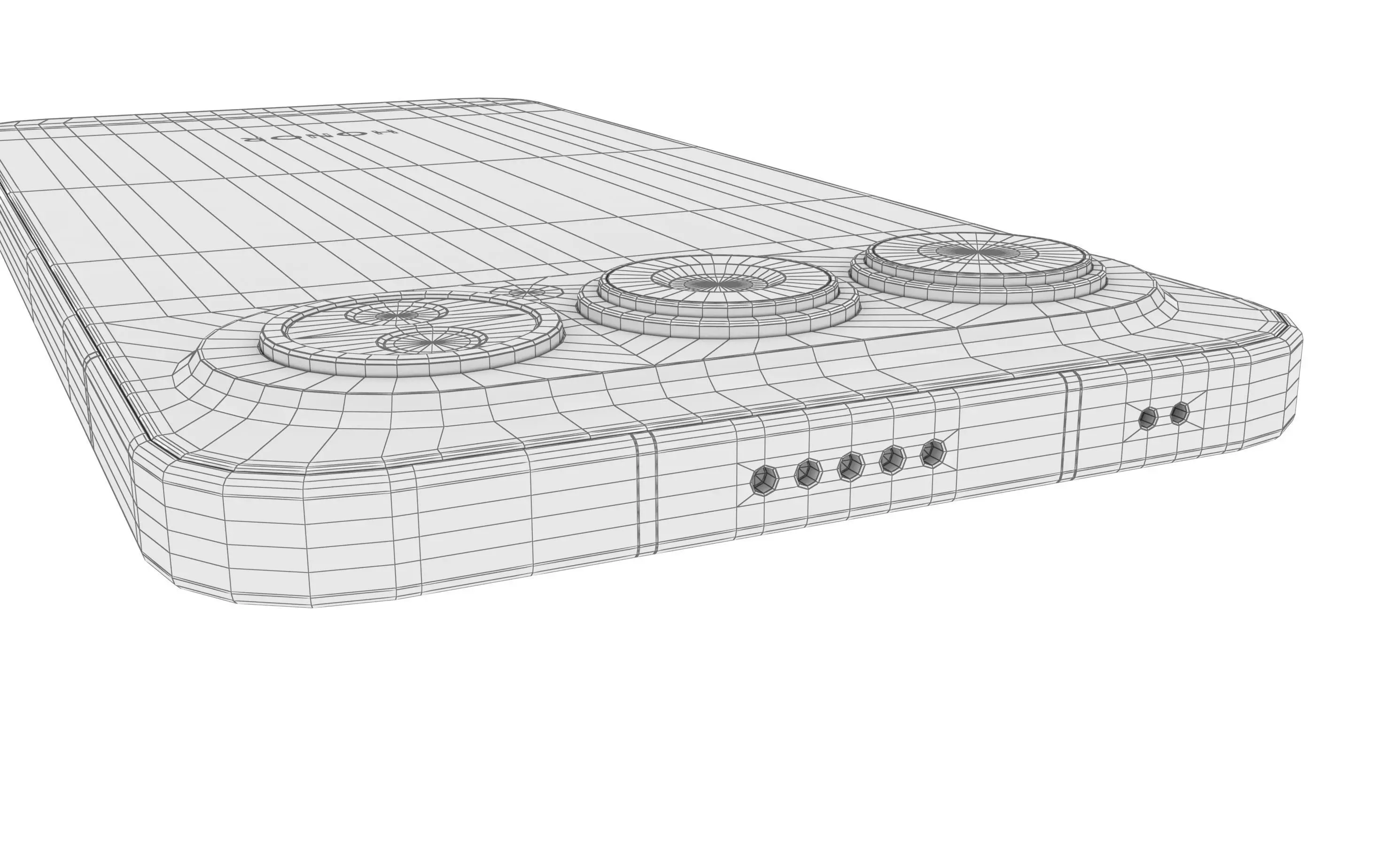 Honor 500 Pro All Colors 3D model_22