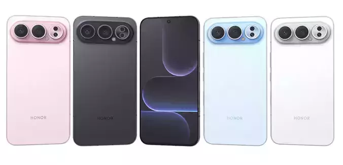 Honor 500 Pro All Colors 3D model