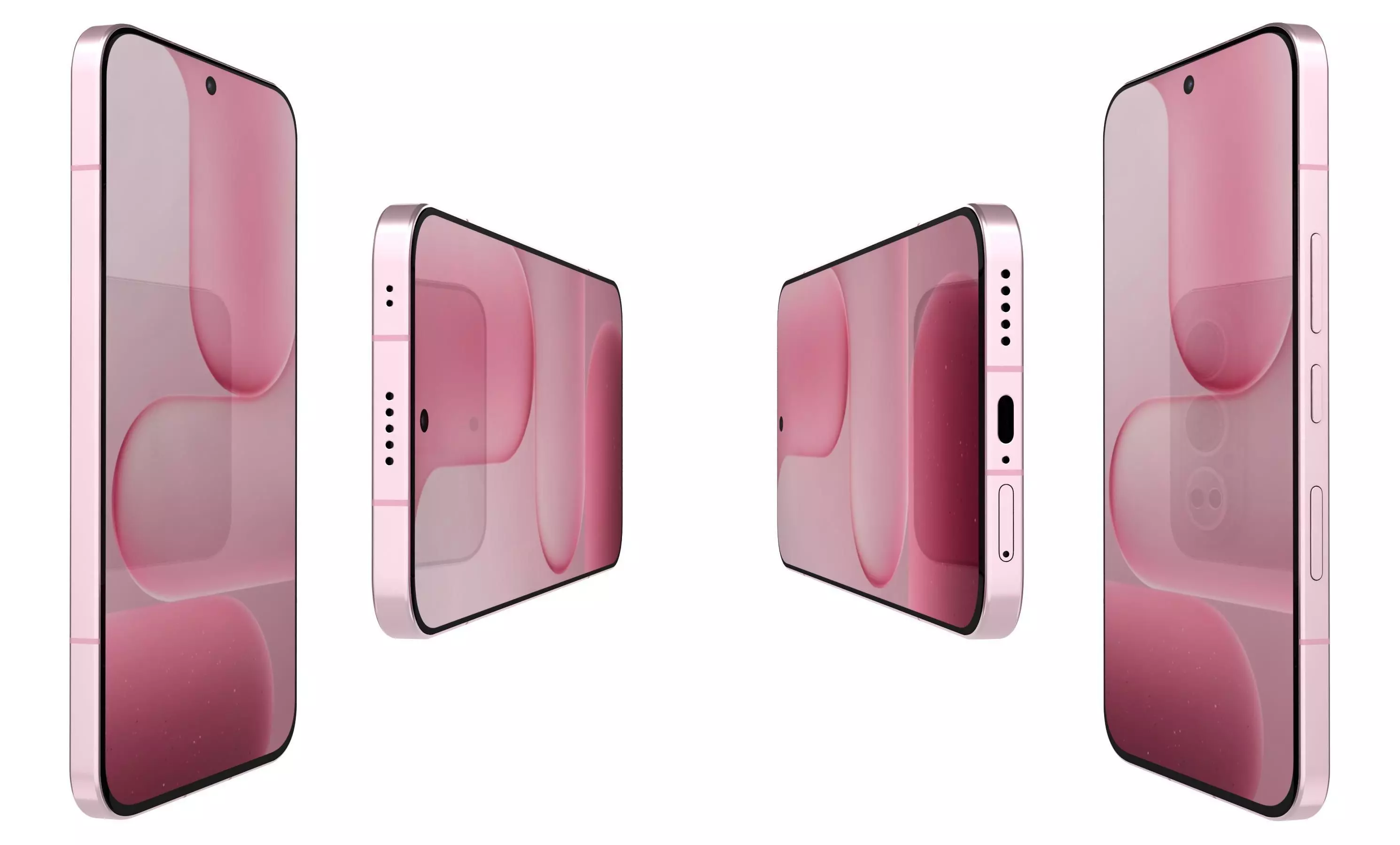 Honor 500 Pro All Colors 3D model_3