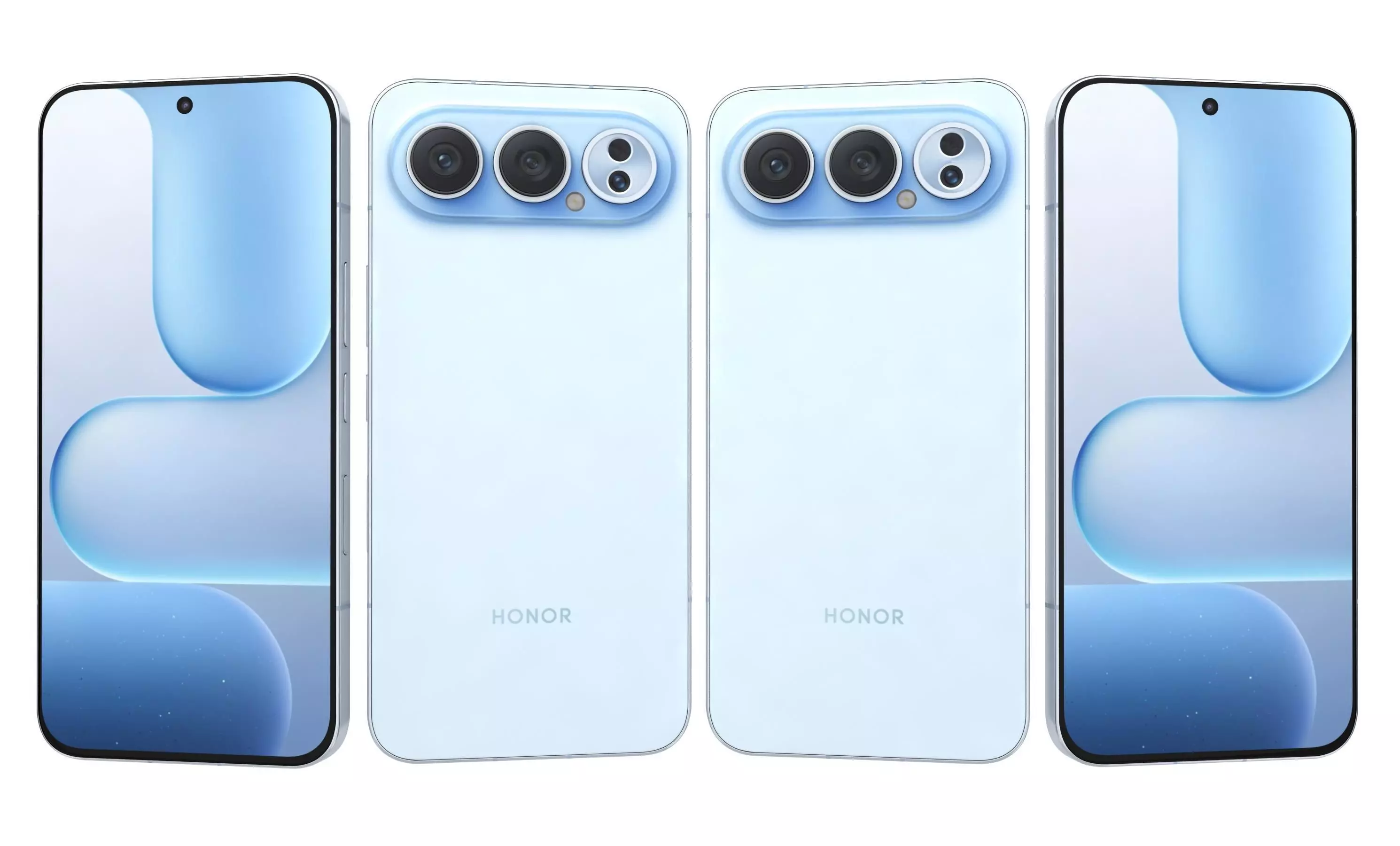 Honor 500 Pro All Colors 3D model_28