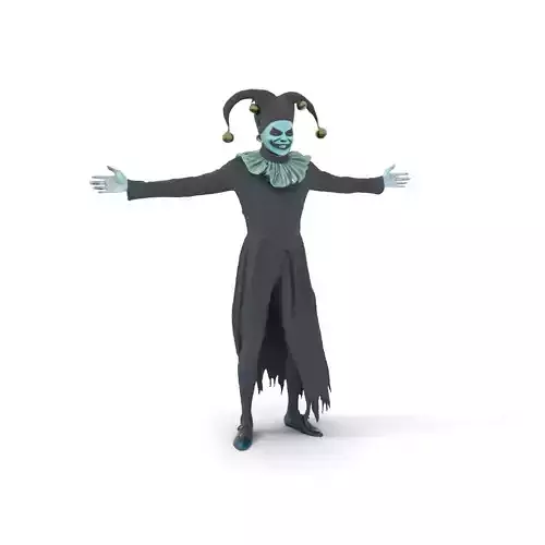 Dark Jester Costume model pack