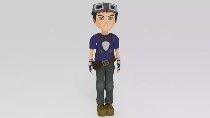 Character Torto Rigged 