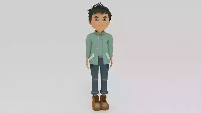 Character Hitori Rigged 