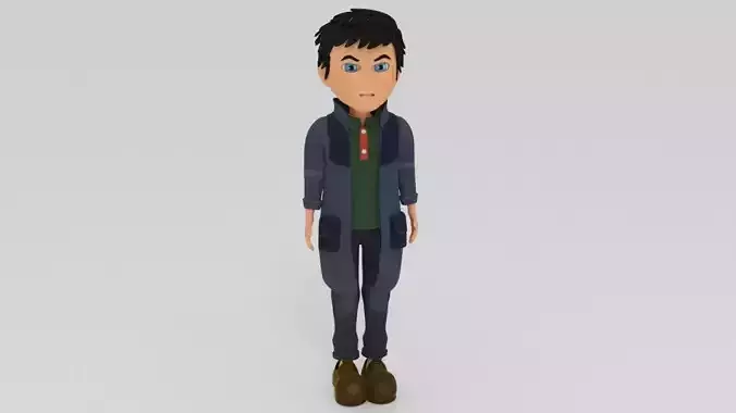 Character Dipo Rigged 