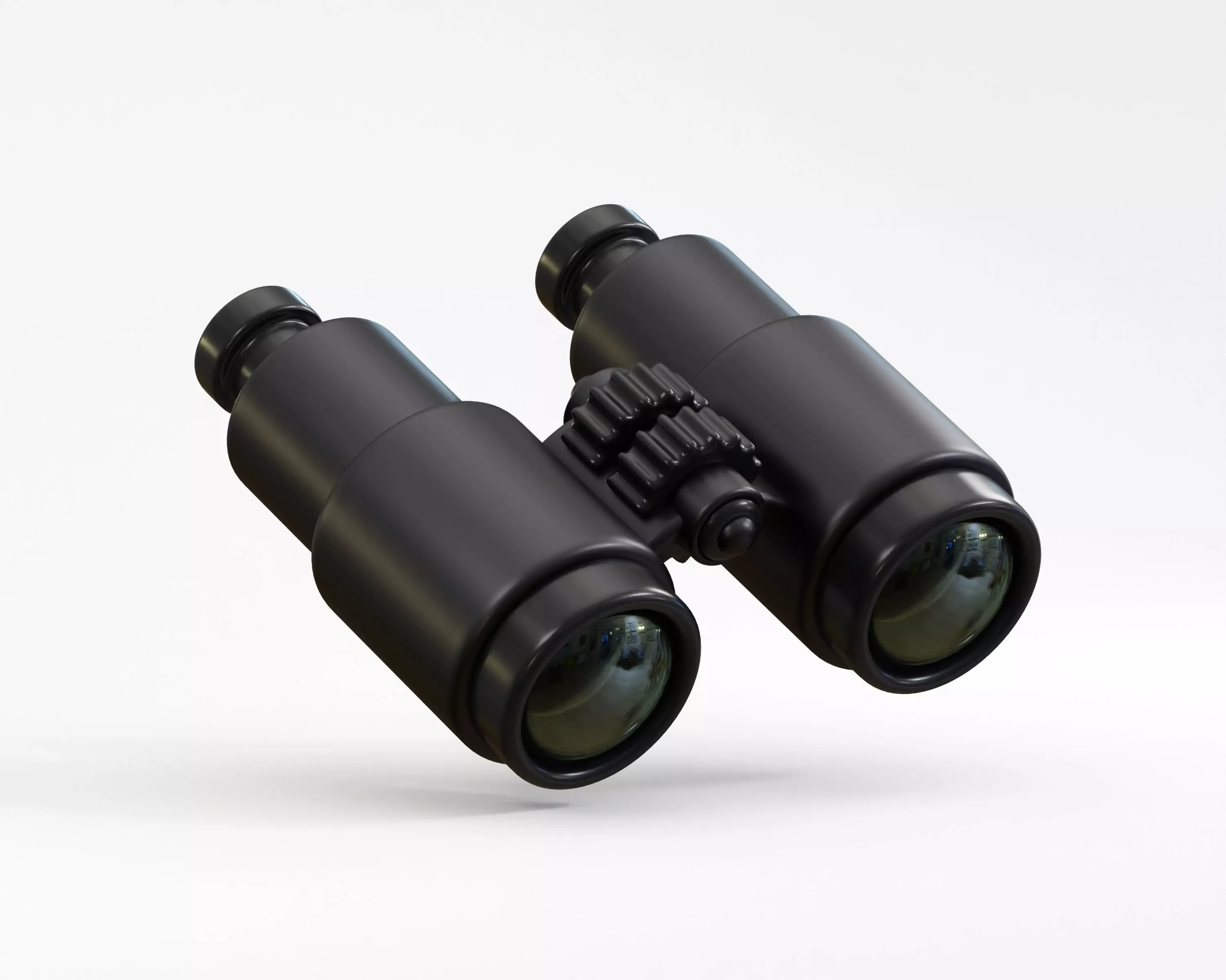 Binoculars Low-poly 3D model