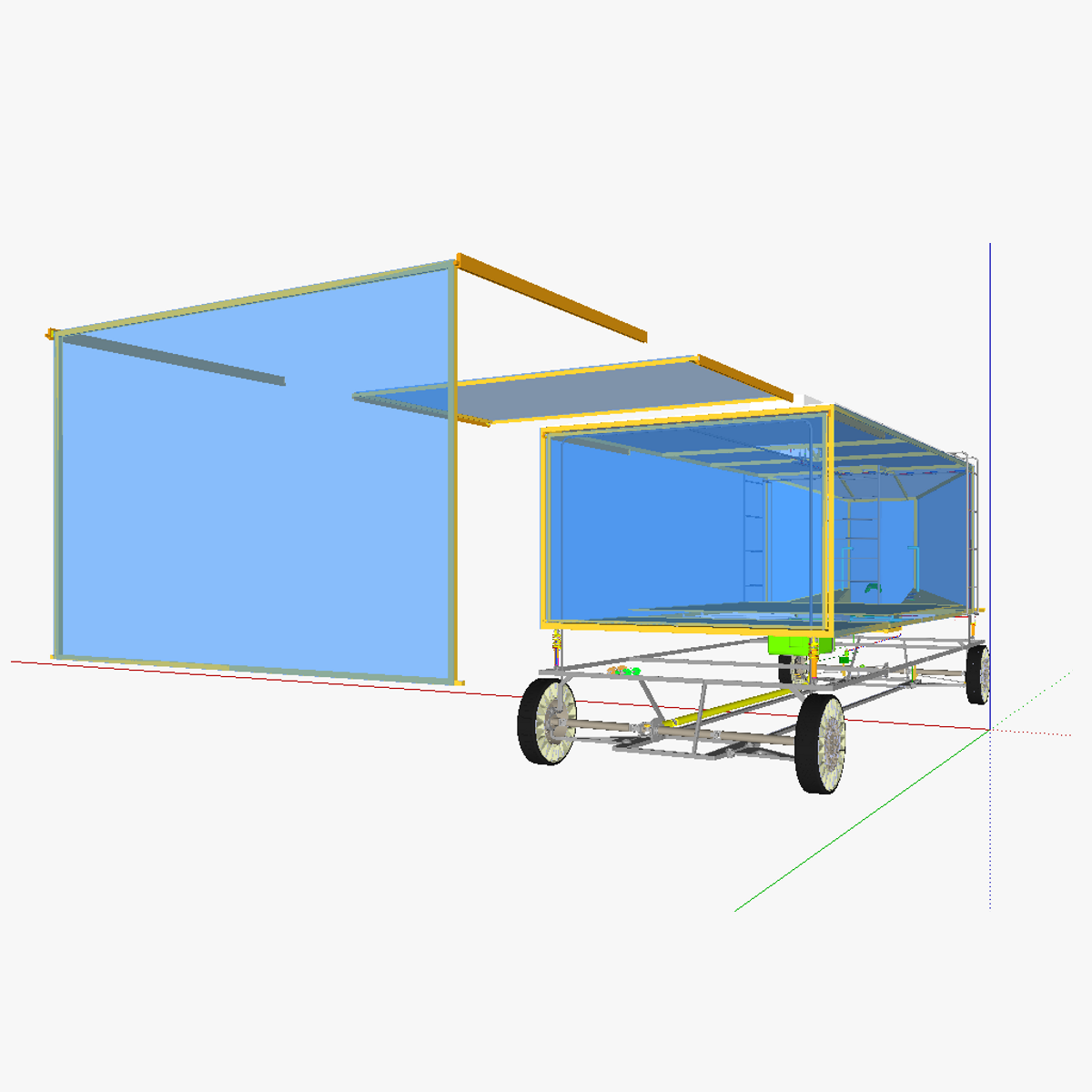 AT minivan compressed air motor version 3D model_2