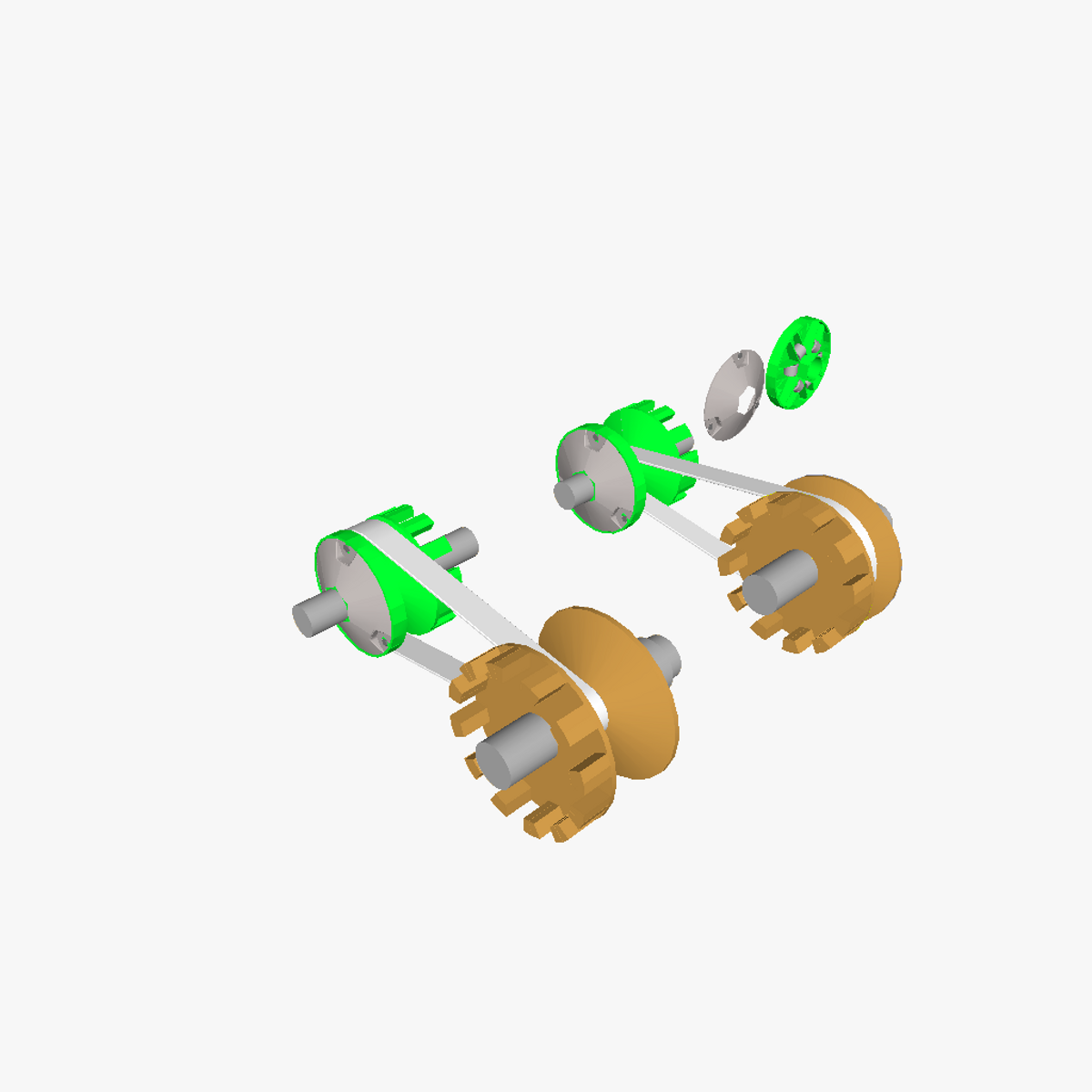 AT minivan compressed air motor version 3D model_4