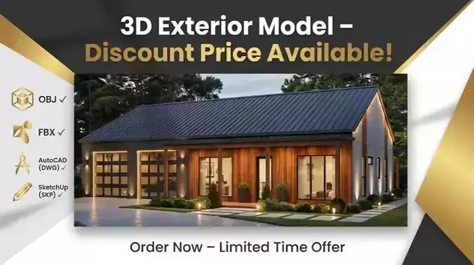 Modern 2 Bed Ground Floor House  Big Garage  Open Living