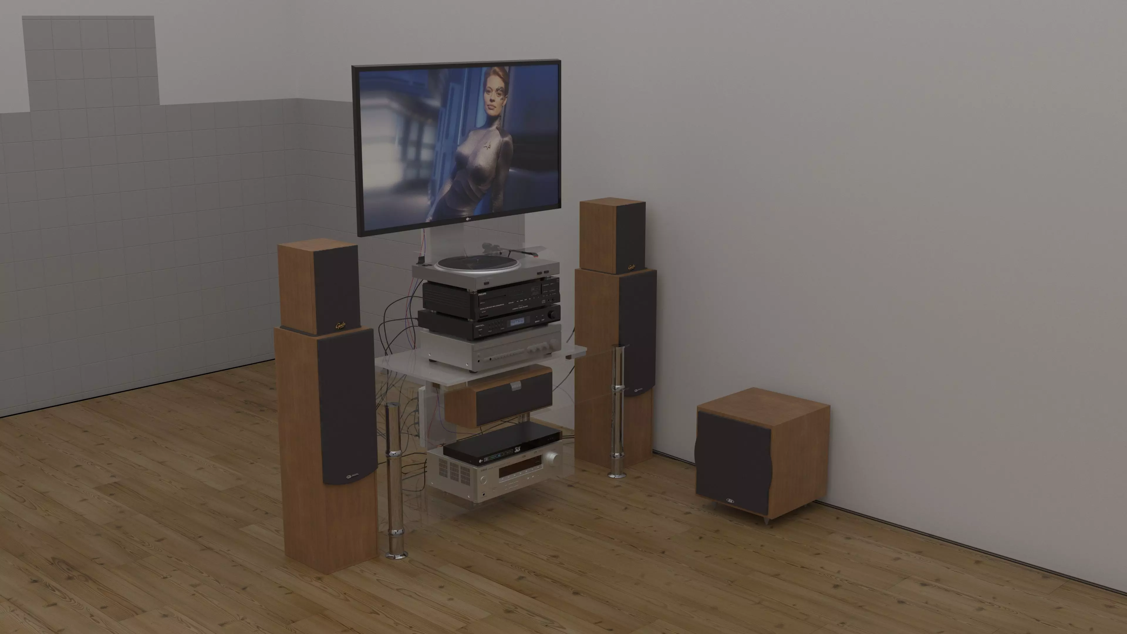 Audio-Video 2024 3D model
