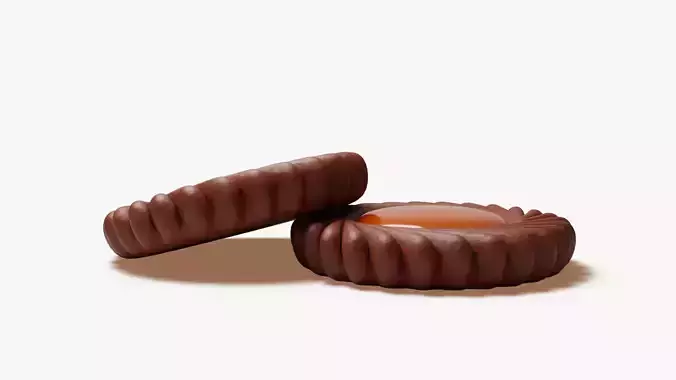 Spritz Jam Cookie 3D model 3