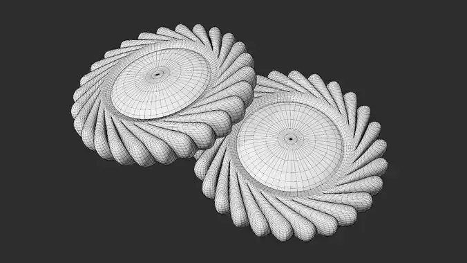 Spritz Jam Cookie 3D model 7