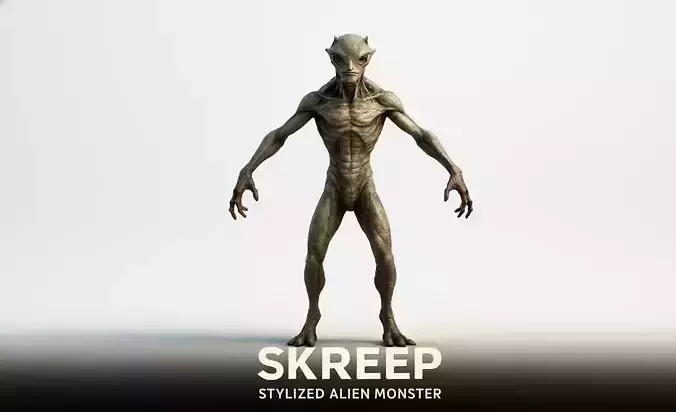  Alien Monster Skreep 