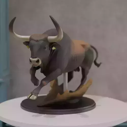 running bull