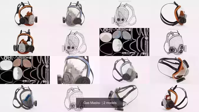 -Gas Masks-
