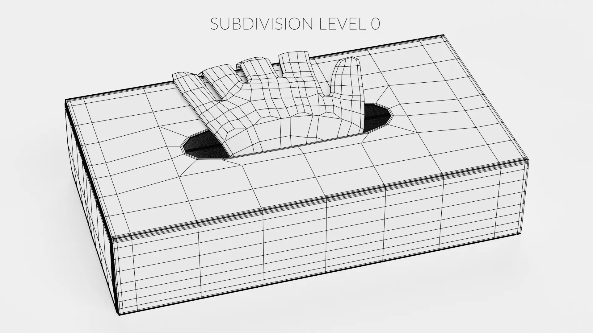 -Disposable Gloves Box V1- 3D model_9
