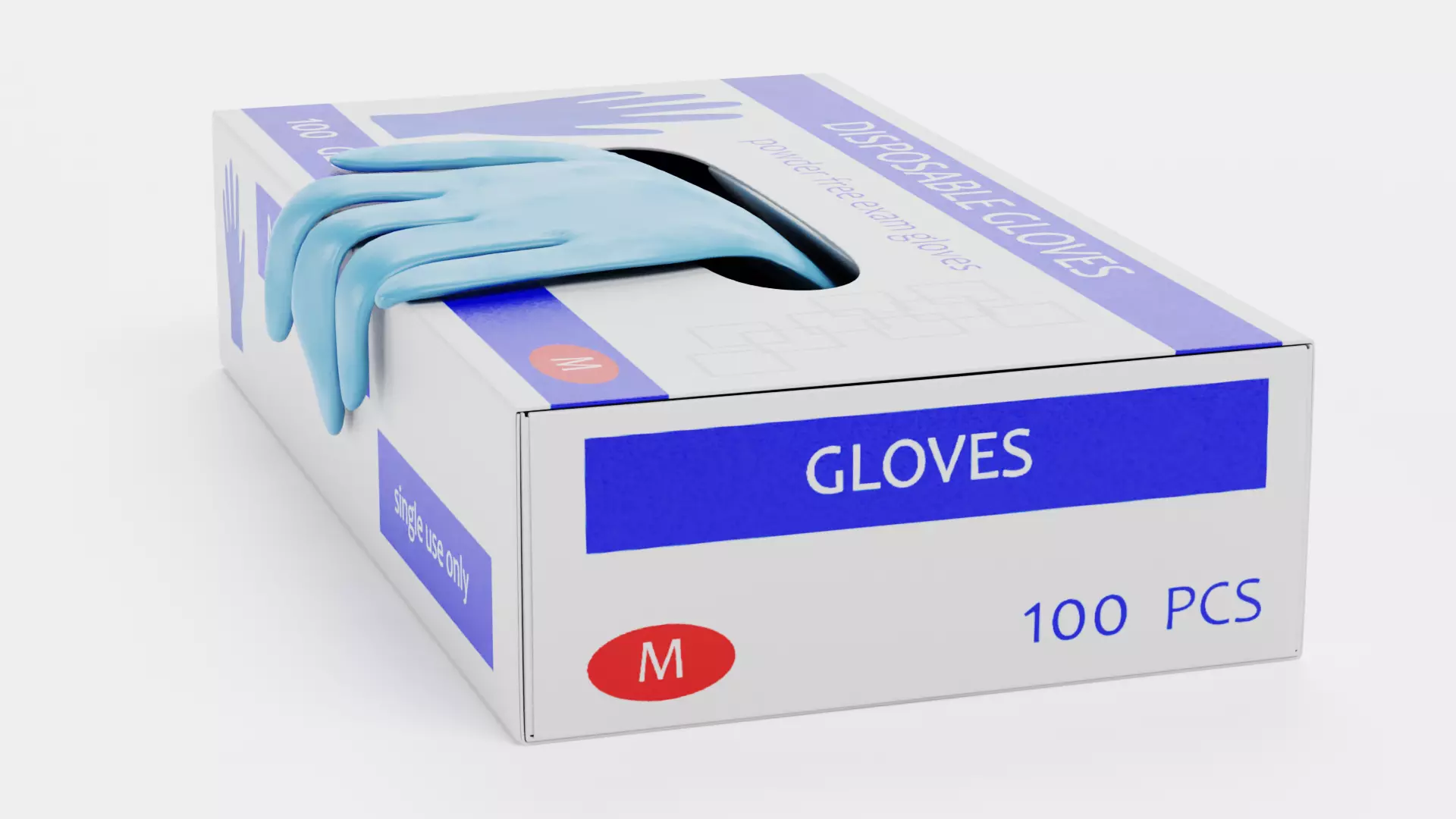-Disposable Gloves Box V1- 3D model_4