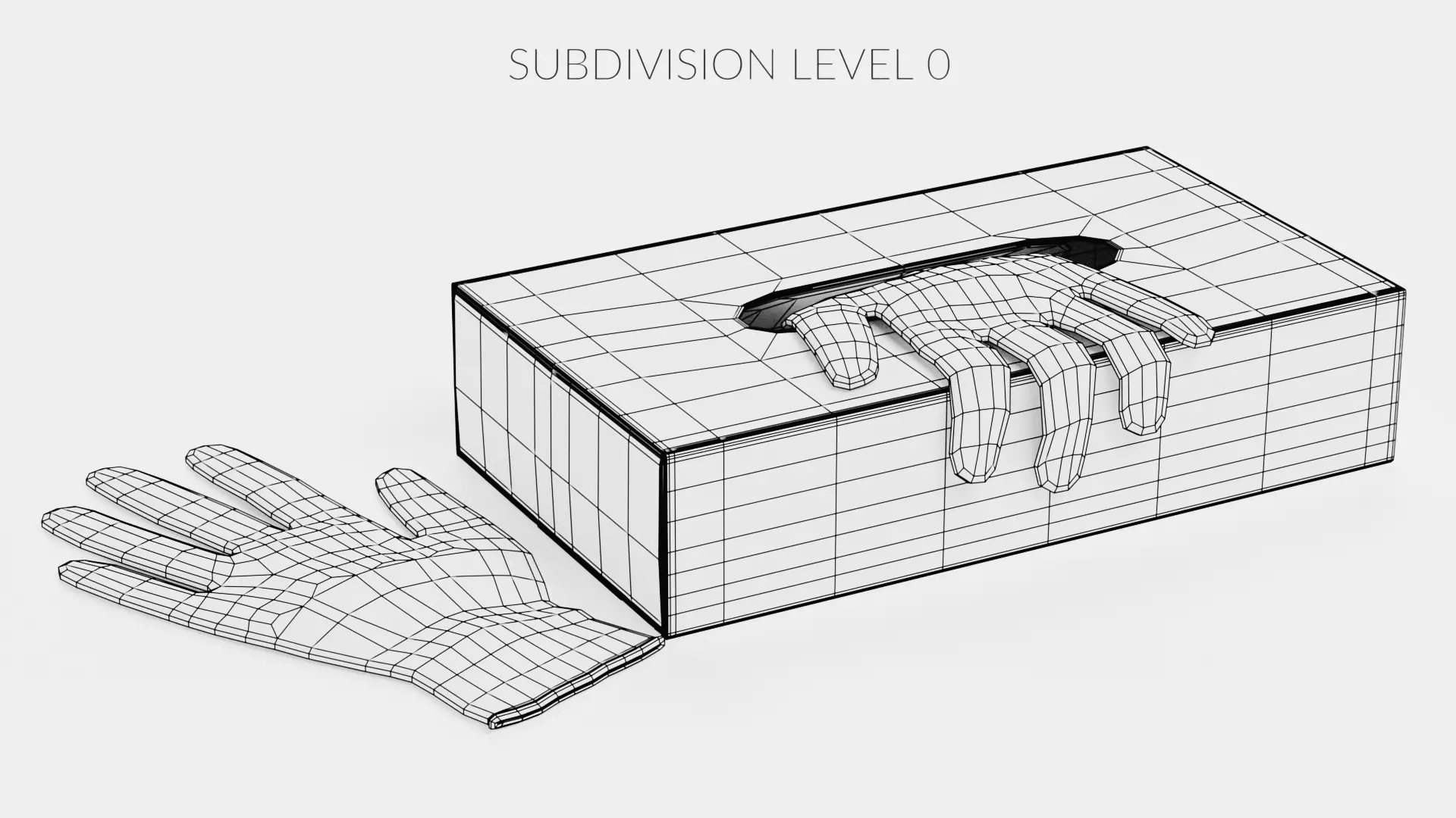-Disposable Gloves in Box V2- 3D model_9