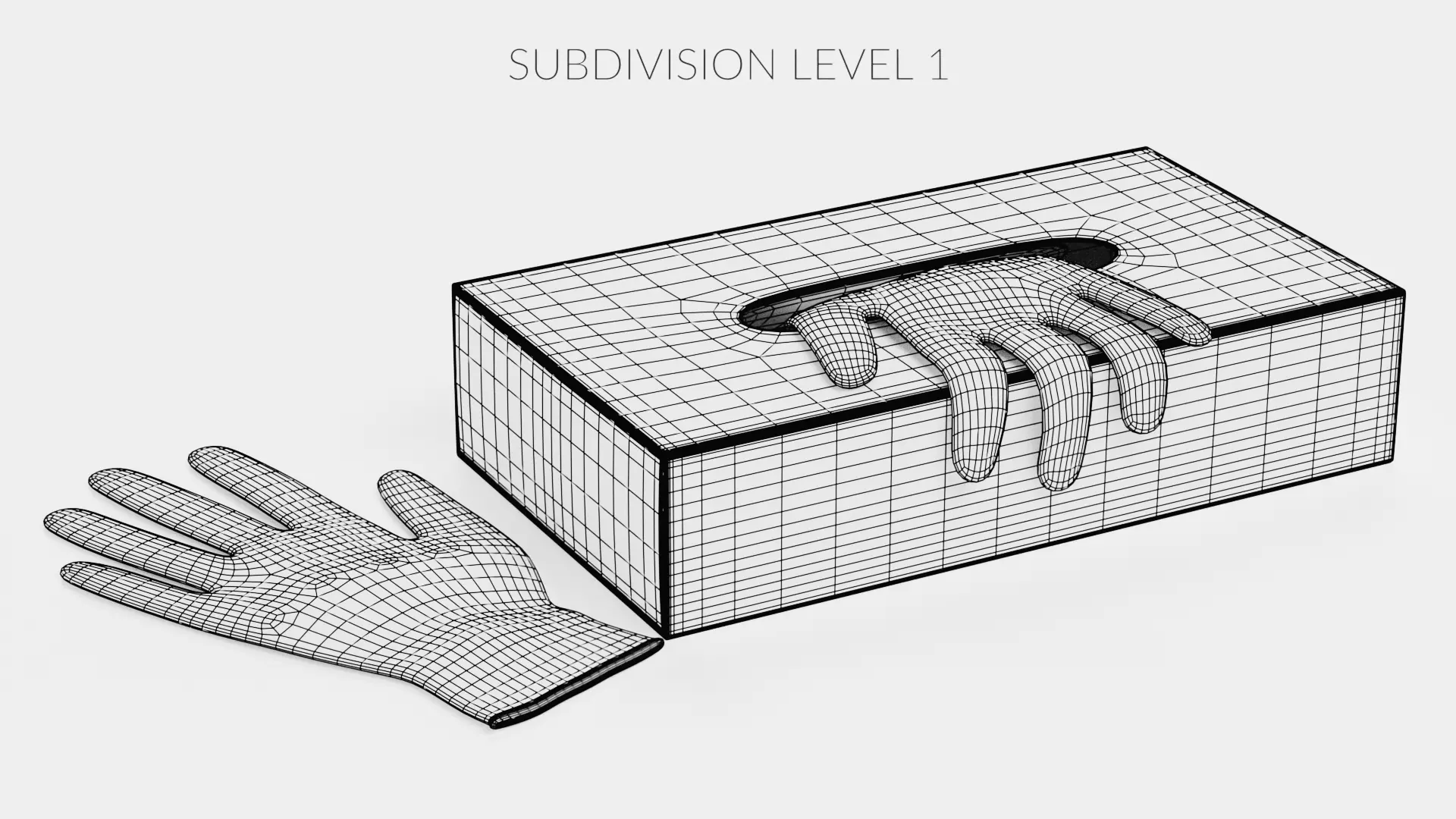 -Disposable Gloves in Box V2- 3D model_10