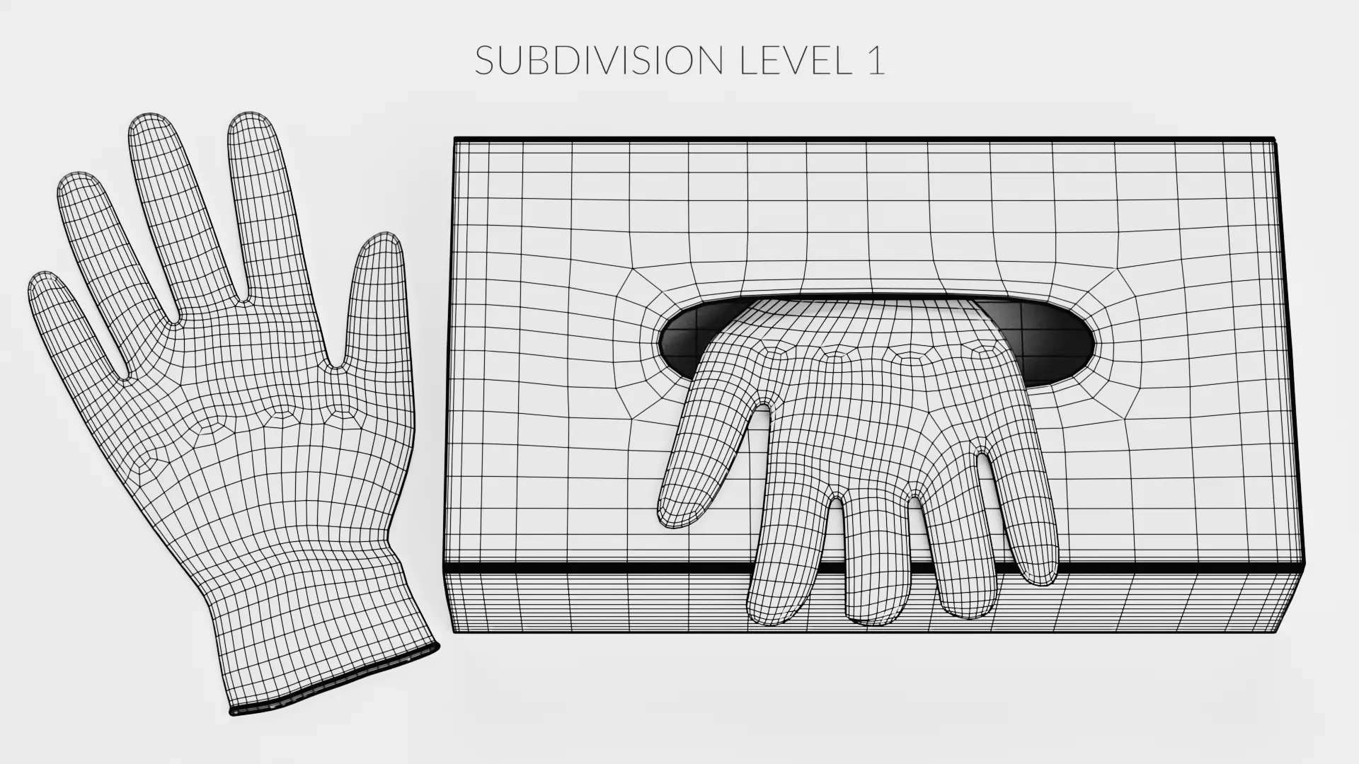 -Disposable Gloves in Box V2- 3D model_8