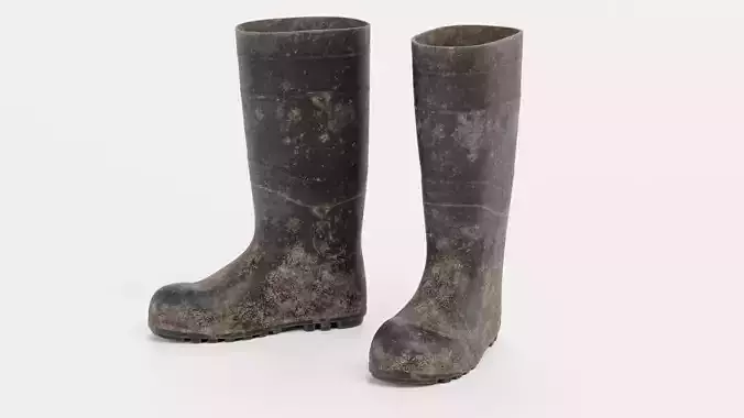Rubber Gum Boots V1 - Muddy High Safety Footwear