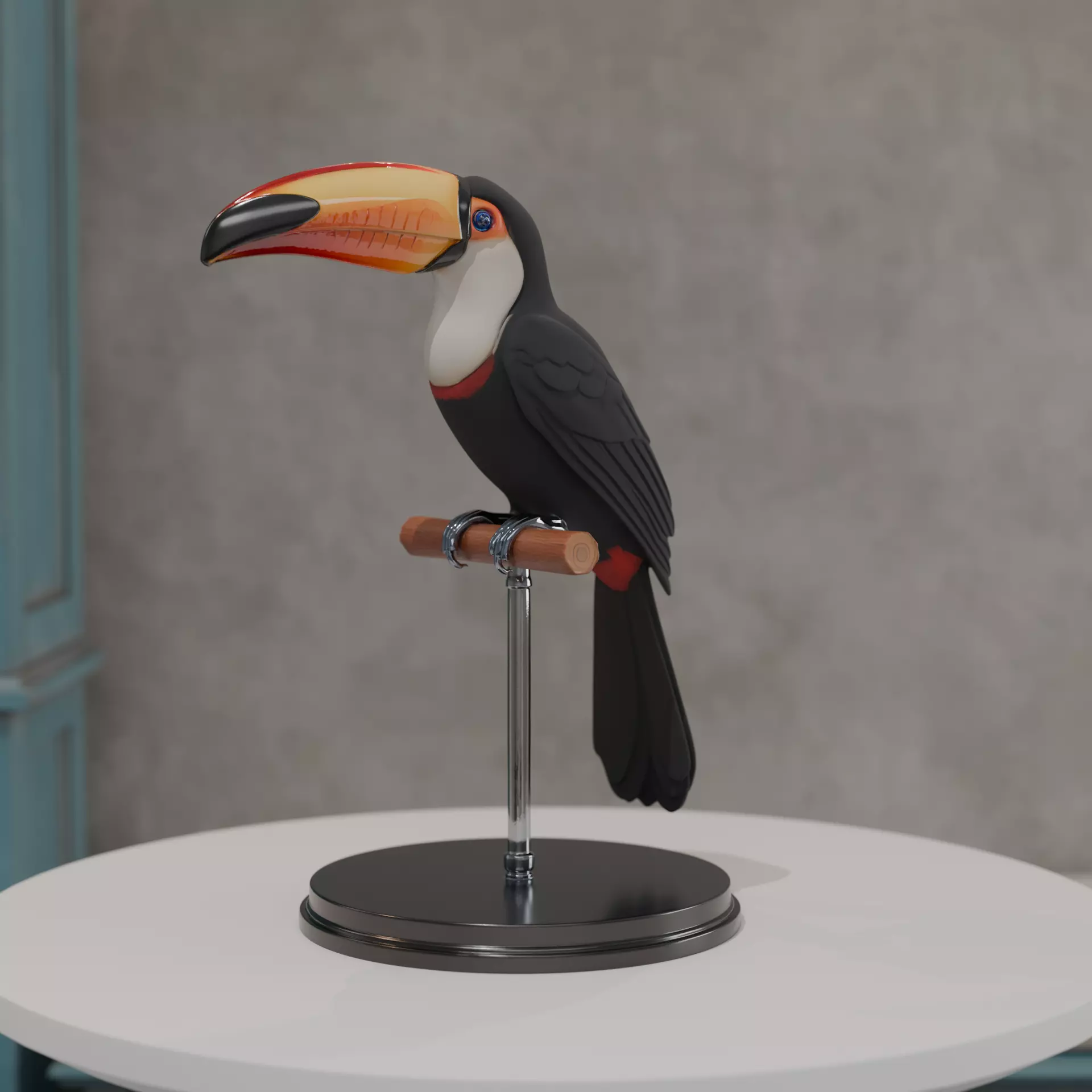 toucan 3D print model_0