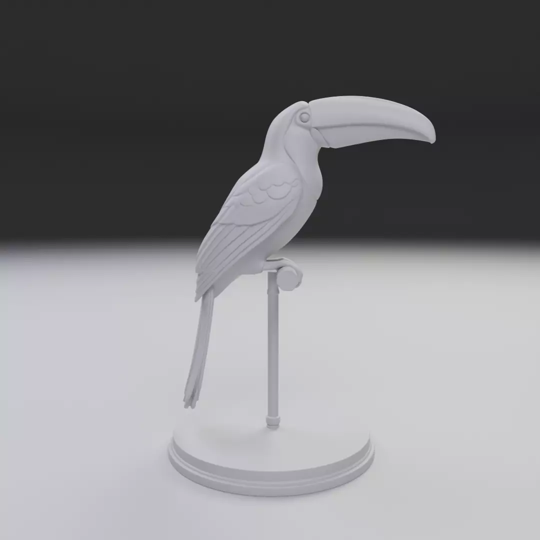 toucan 3D print model_6