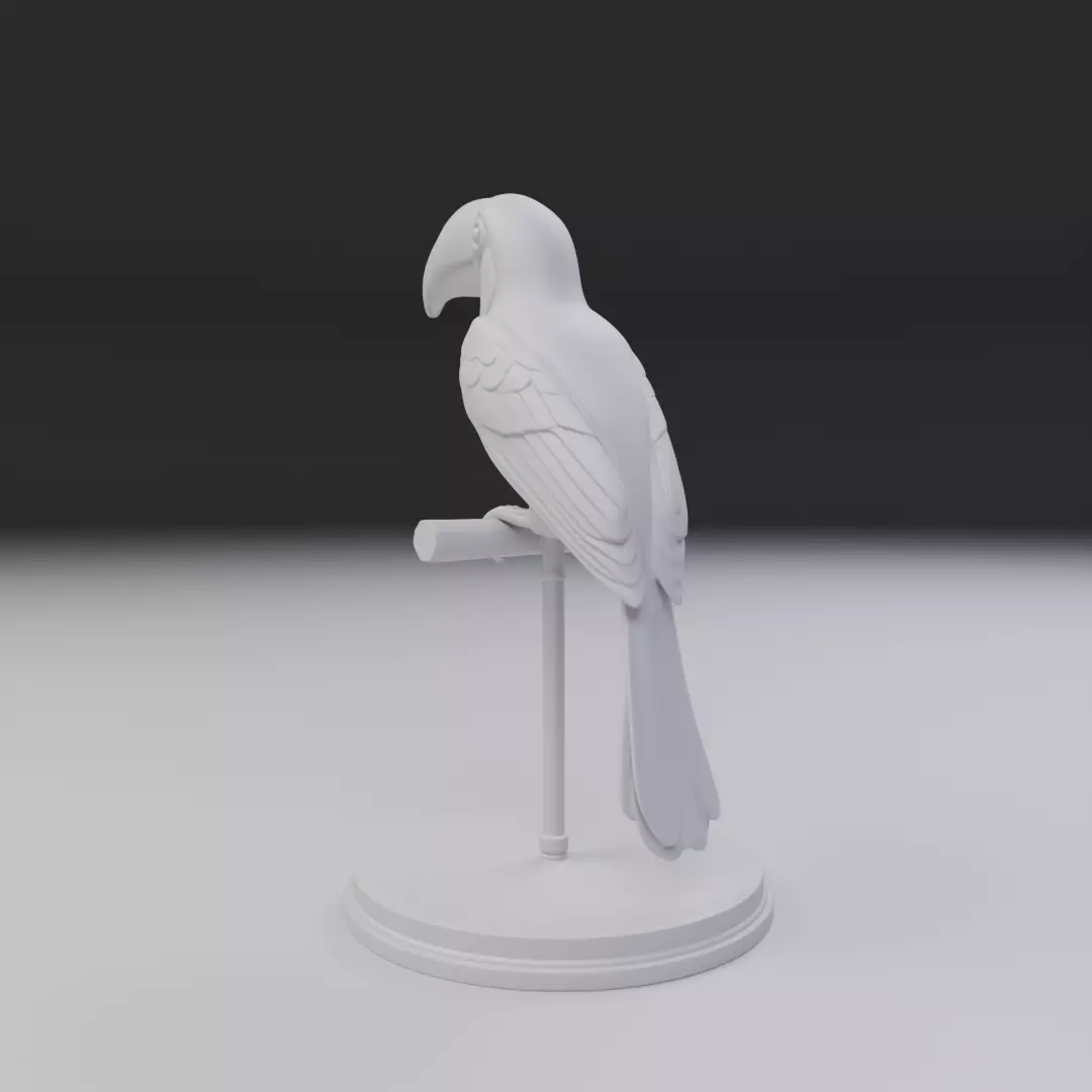 toucan 3D print model_10
