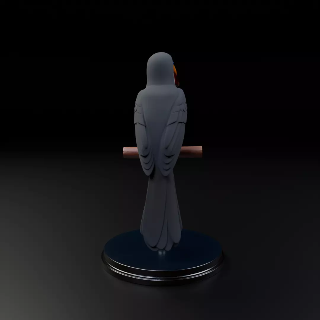 toucan 3D print model_3