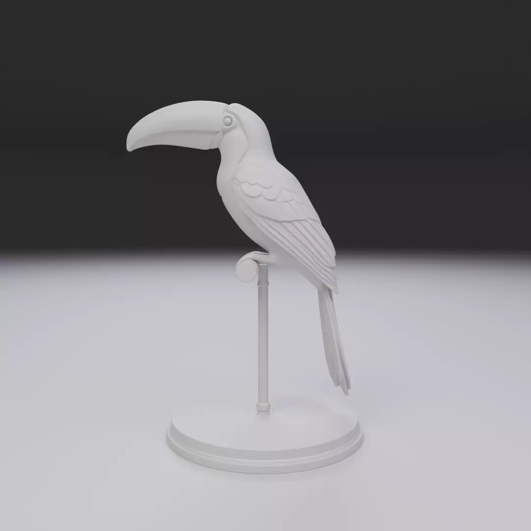 toucan 3D print model_16