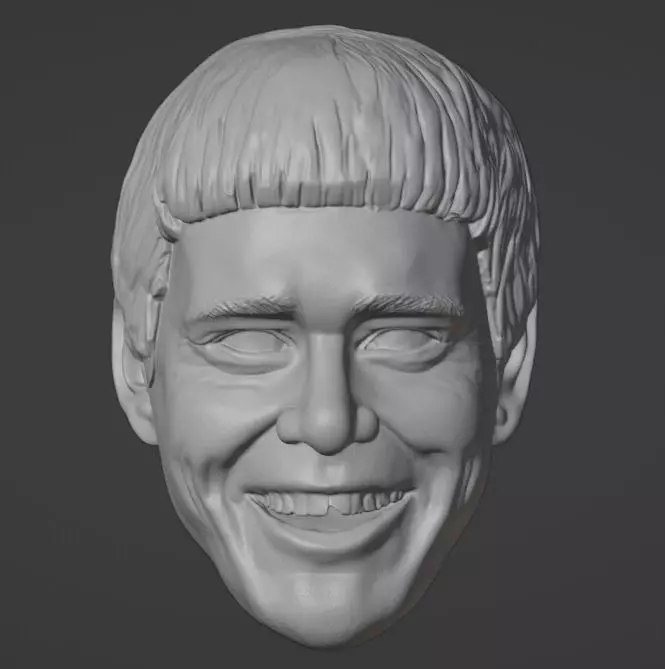 Lloyd Head- Dumb and Dumber - Jim Carrey 3D print model