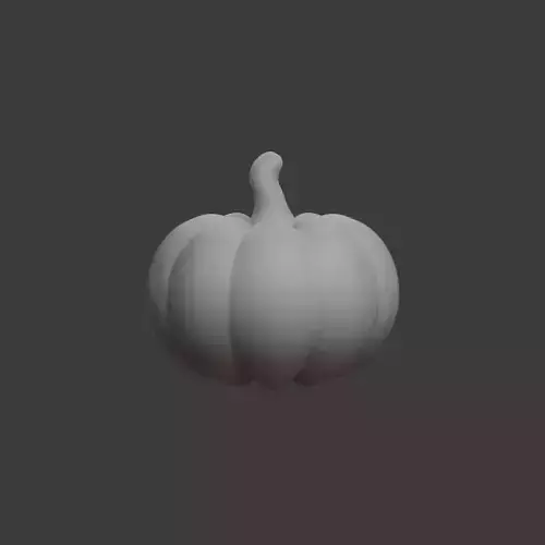 Pumpkin cartoon 3D model 5