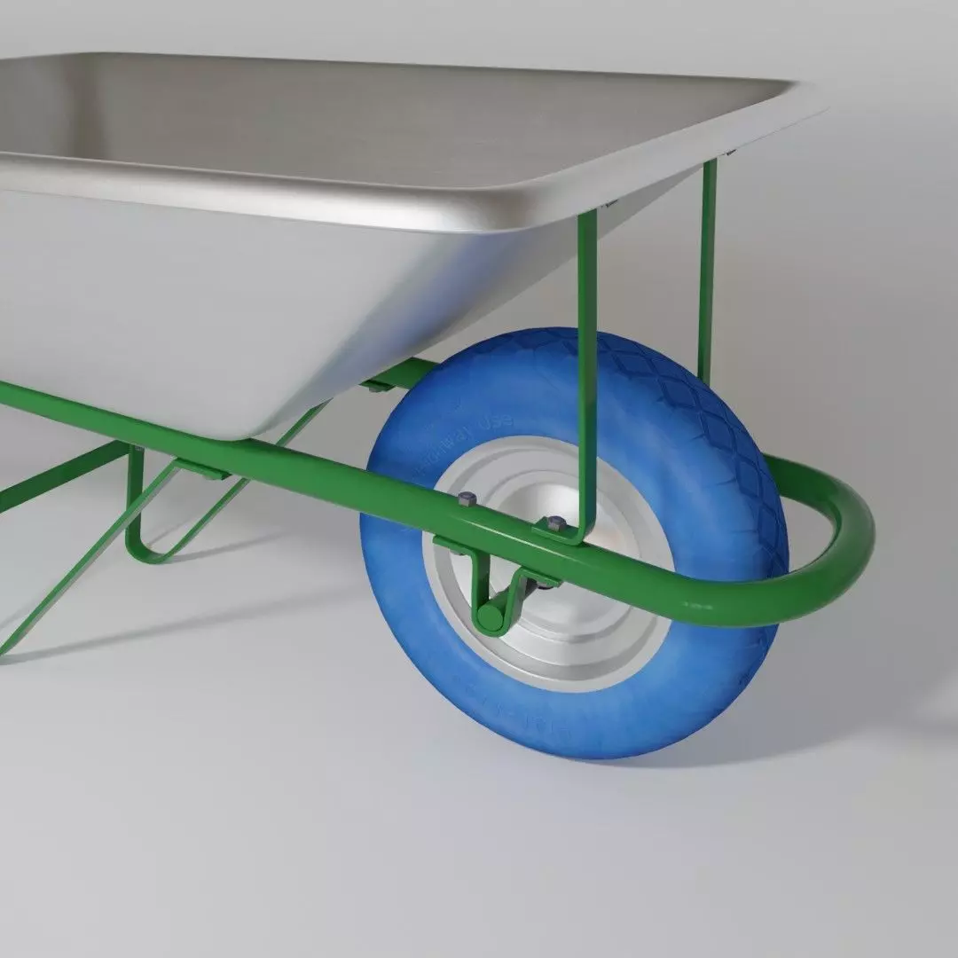 wheelbarrow 3D model_2