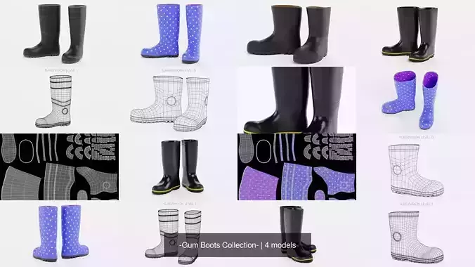 -Gum Boots Collection-
