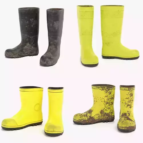 -Gum Boots Dirty-