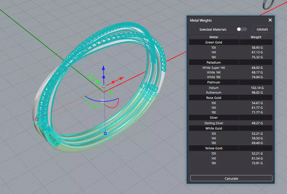 Bracelet Etincelle 3D print model_6