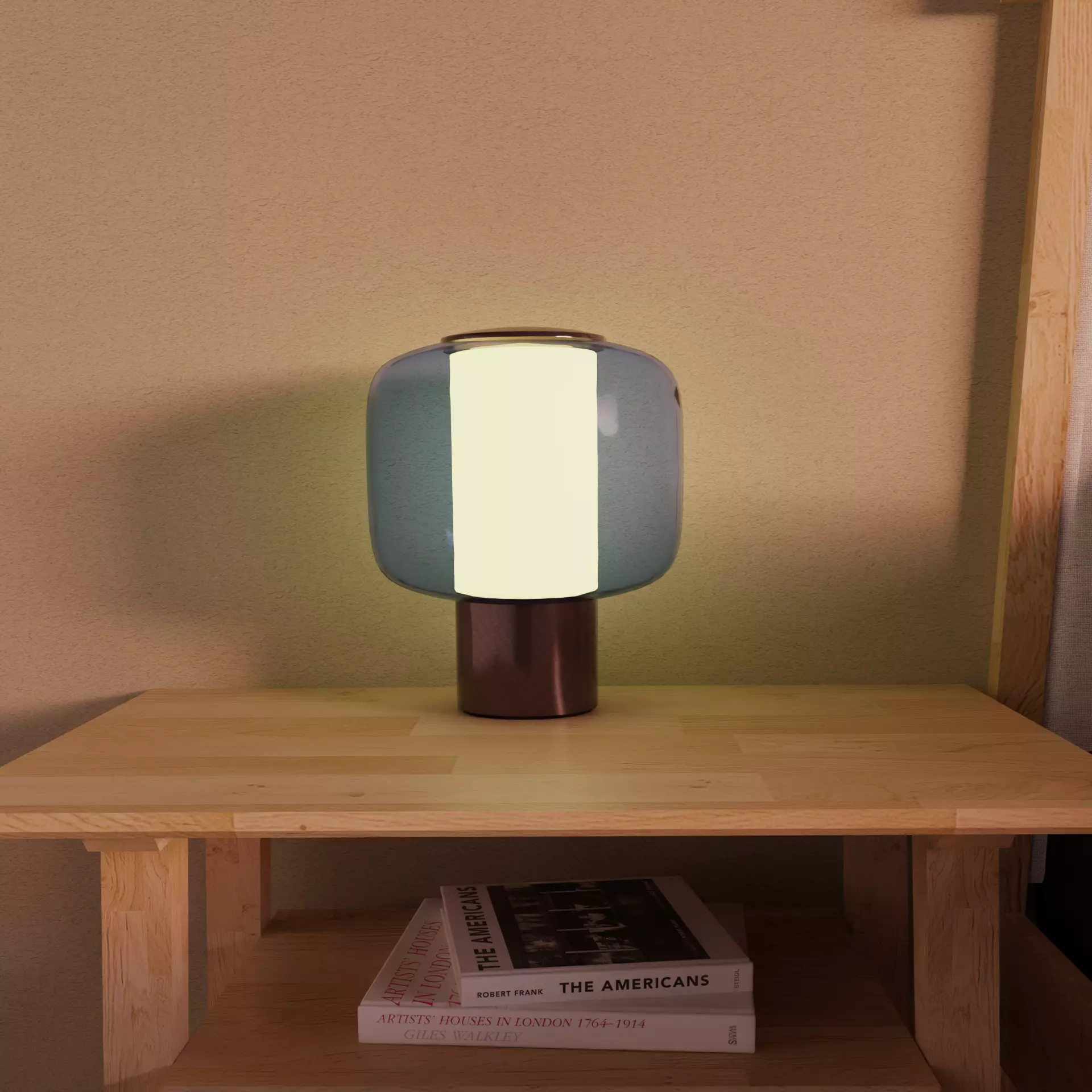 Table Lamp IKEA HOGVIND 3D model_0