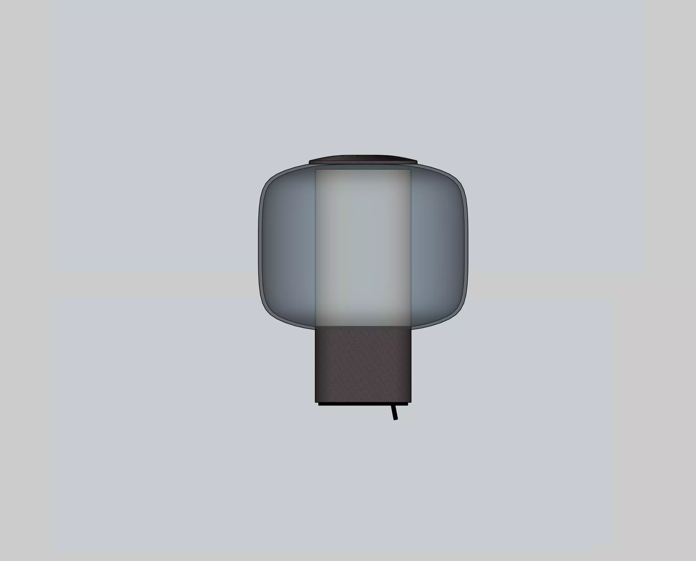 Table Lamp IKEA HOGVIND 3D model_3