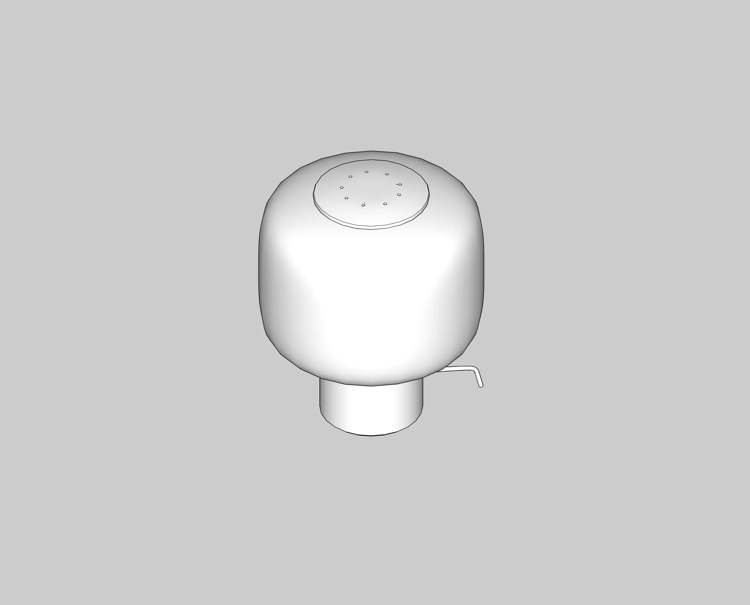 Table Lamp IKEA HOGVIND 3D model_6
