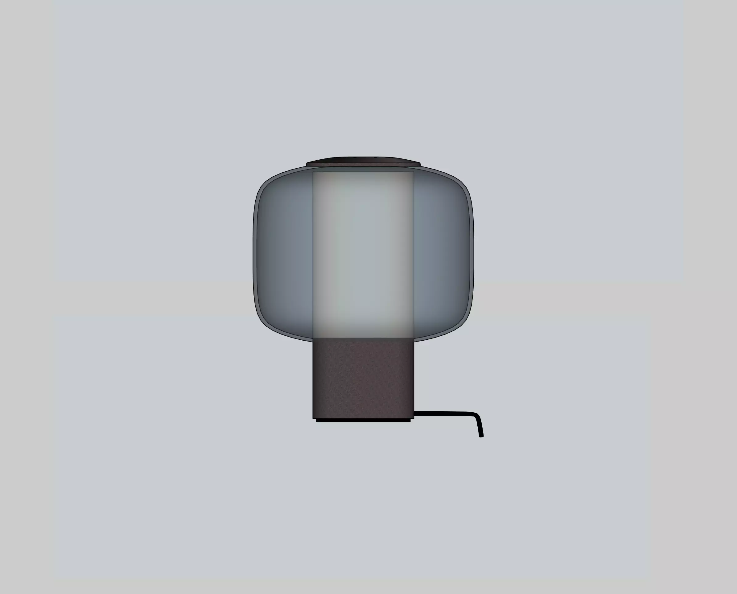 Table Lamp IKEA HOGVIND 3D model_4