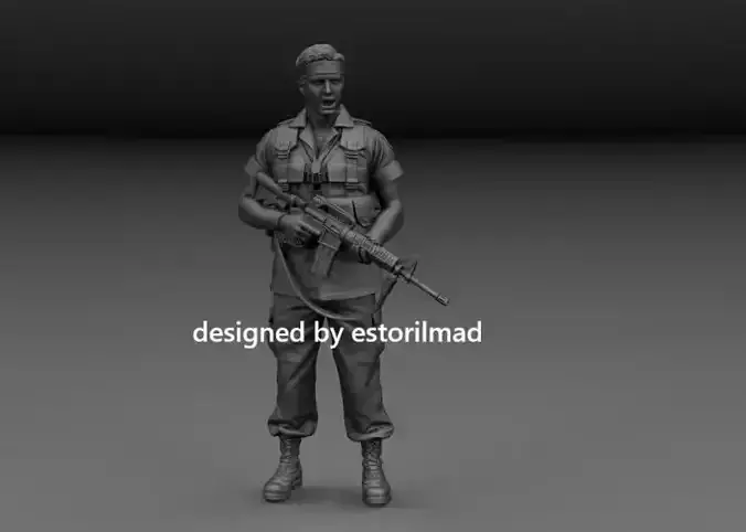 AMERICAN SOLDIER LRRP IN VIETNAM V1