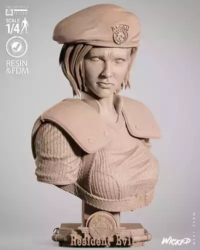 Wicked Movies Jill Portrait Bust