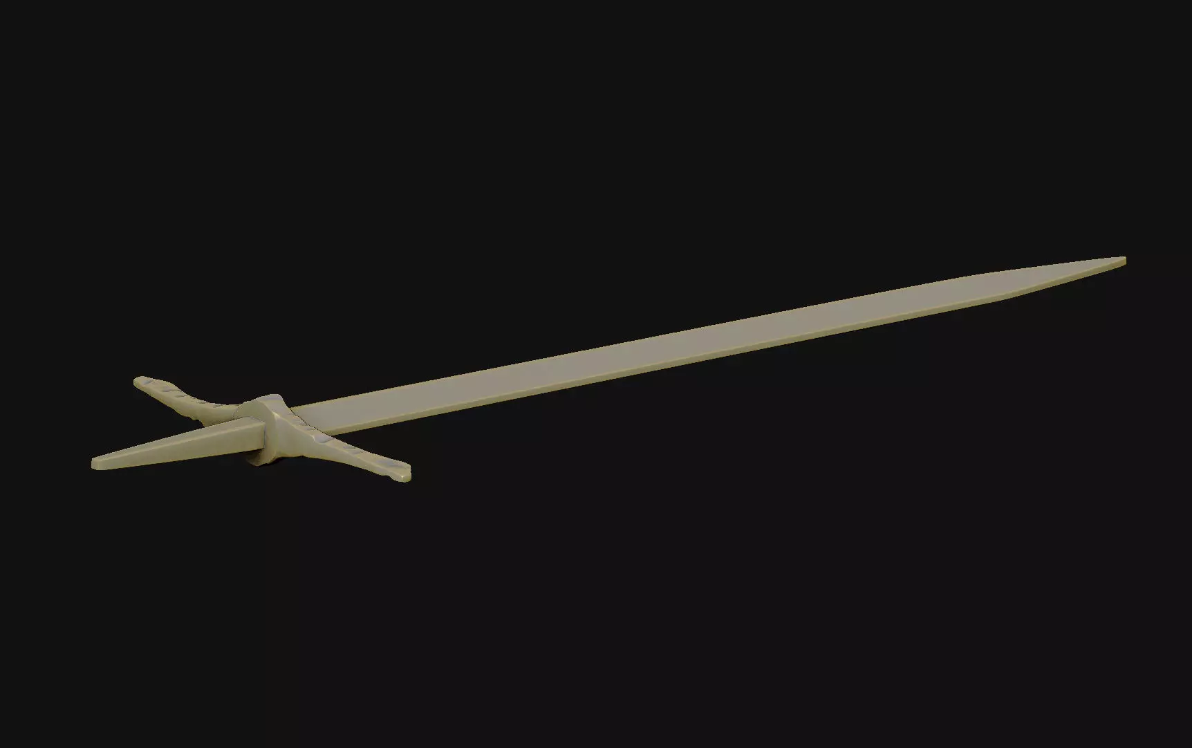 sword real for printing  blade guard game cosplay character 3D print model_7