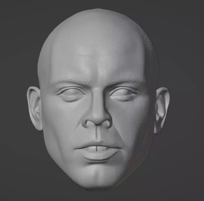 Ronaldo Nazario Head 3D print model