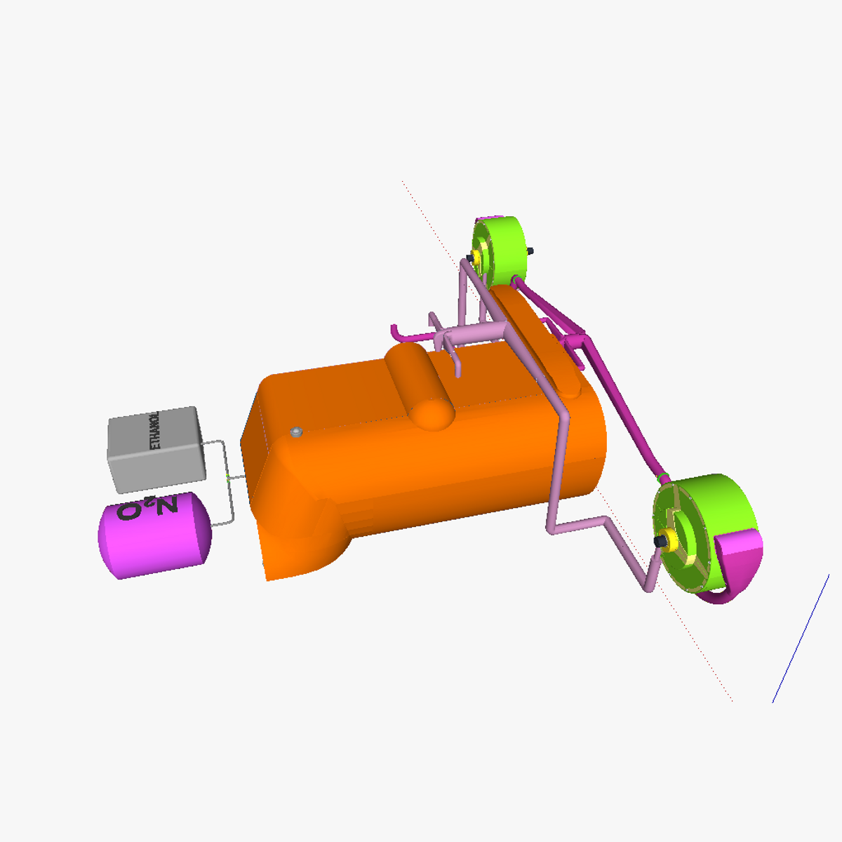 AT catamaran thermal energy conversion system 3D model_4